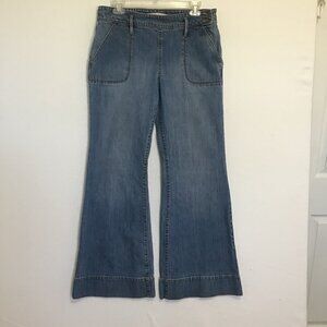 Retro Old Navy Wide Leg Jeans Size 10